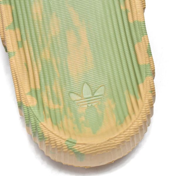 Adidas Originals Adilette 22 Slides Magic Lime Desert Sand GY1597 - Image 3
