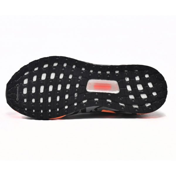 Adidas Ultra Boost 20 Black Signal Orange Sneakers FV8330 - Image 6