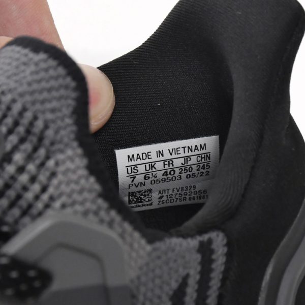 Adidas Ultra Boost 20 Core Black Grey Sneakers FV8329 - Image 2