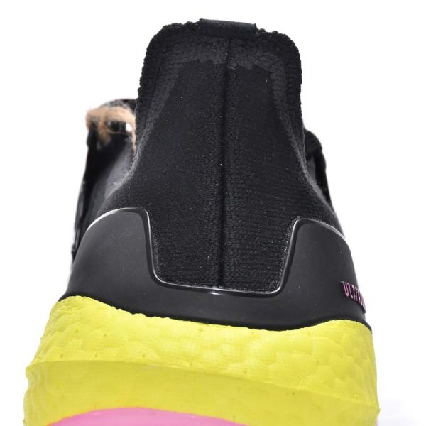Adidas Ultra Boost 2022 Black Gradient Yellow Sneaker GV8829 - Image 3