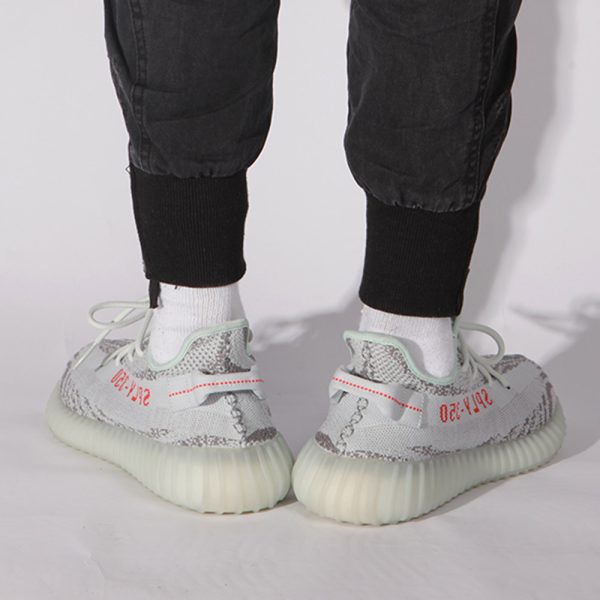 Adidas Yeezy Boost 350 V2 Blue Tint Sneakers - Image 4