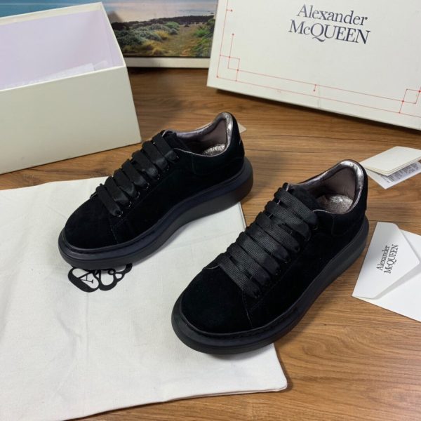 Alexander Mqueen Air Platform Black Suede Sneakers - Image 2