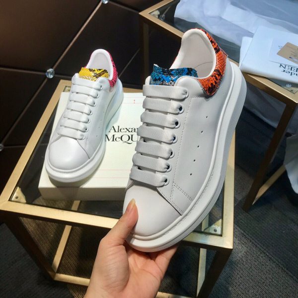 Alexander Mqueen Air Platform Leather Sneakers
