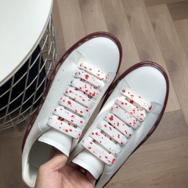 Alexander Mqueen Air Platform Leather Sneakers - Image 2