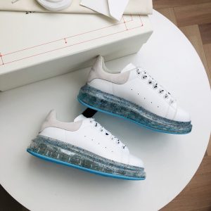 Alexander Mqueen Air Platform Leather Sneakers