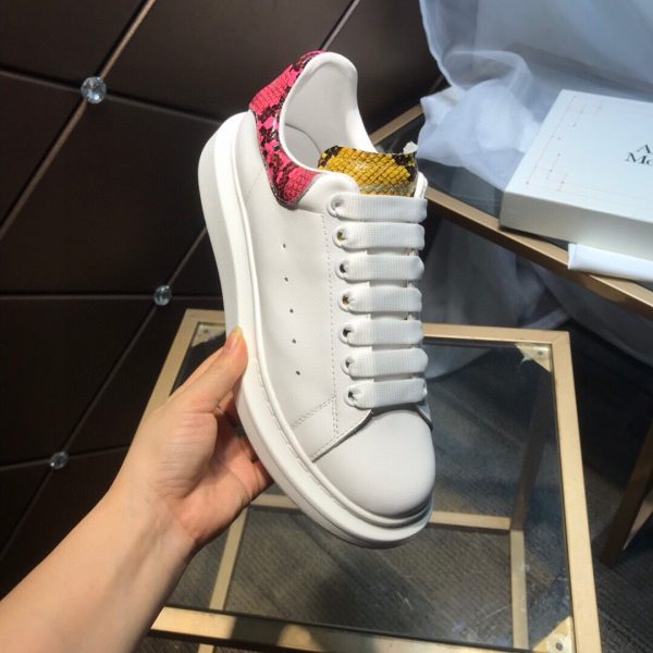 Alexander Mqueen Air Platform Leather Sneakers - Image 2