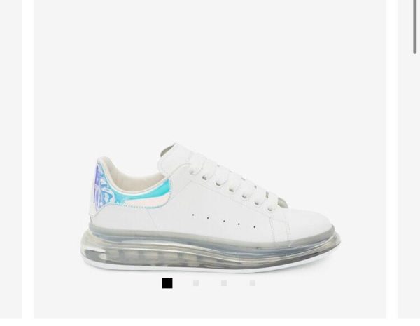 Alexander Mqueen Air Platform Leather Sneakers - Image 2