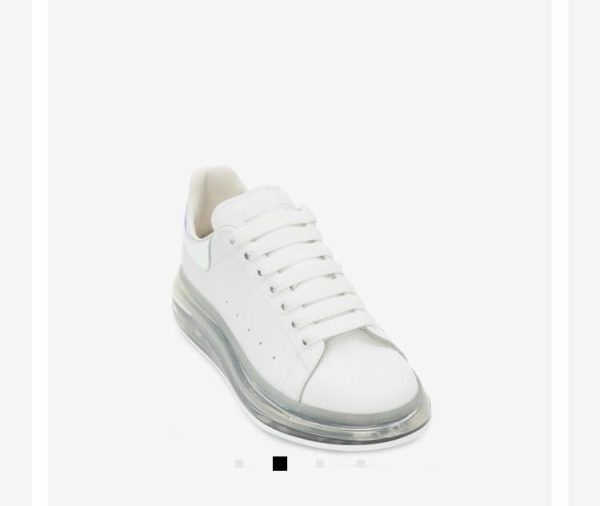 Alexander Mqueen Air Platform Leather Sneakers - Image 3