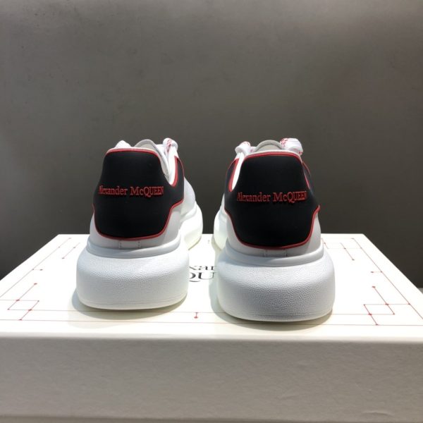 Alexander Mqueen Low-Top Air Platform Leather Sneakers - Image 3