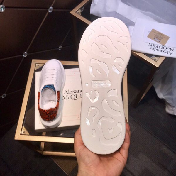 Alexander Mqueen Air Platform Leather Sneakers - Image 4