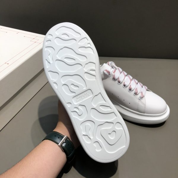 Alexander Mqueen Low-Top Air Platform Leather Sneakers - Image 4