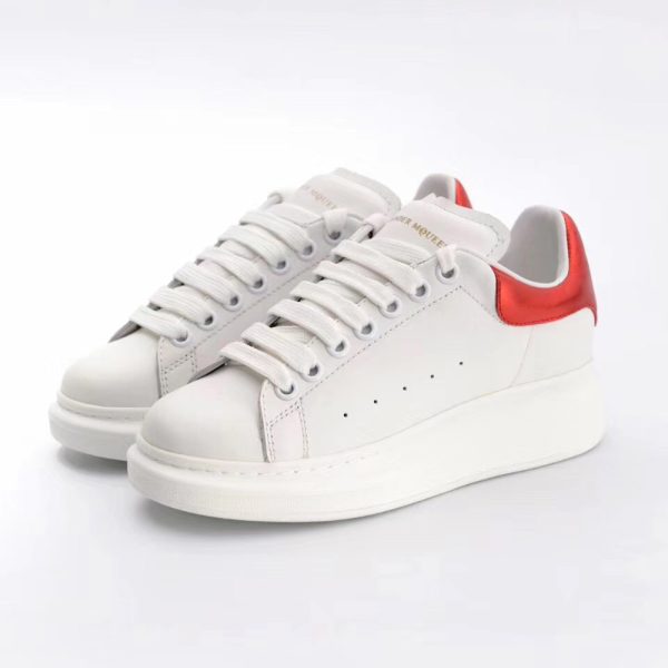Alexander Mcqueen Sneaker in White&Red
