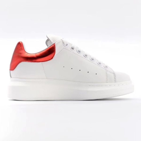 Alexander Mcqueen Sneaker in White&Red - Image 3