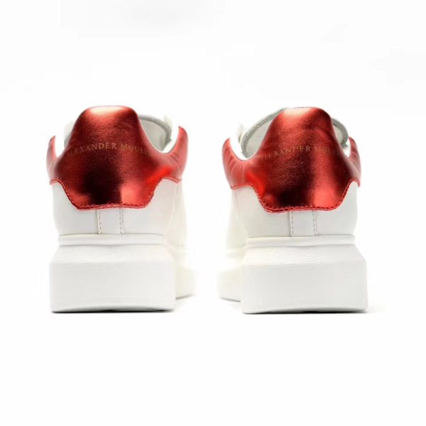Alexander Mcqueen Sneaker in White&Red - Image 4