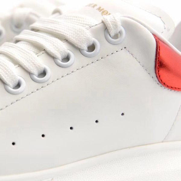 Alexander Mcqueen Sneaker in White&Red - Image 7