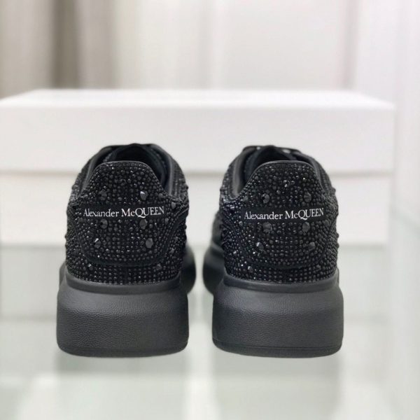 Alexander Mqueen Glitter Oversized Sneakers - Image 2