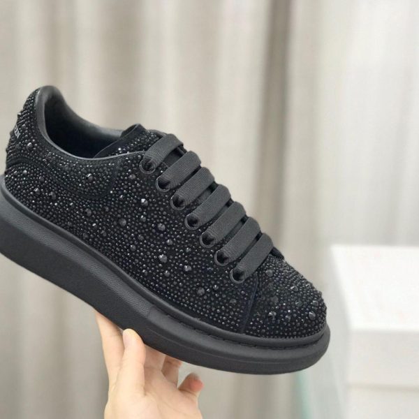 Alexander Mqueen Glitter Oversized Sneakers - Image 7
