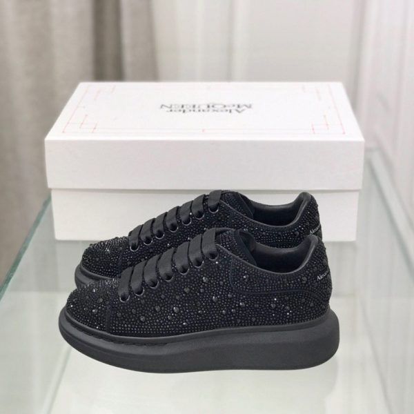 Alexander Mqueen Glitter Oversized Sneakers