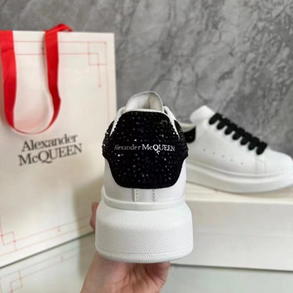 Alexander Mqueen Low-Top Air Platform Leather Sneakers - Image 2