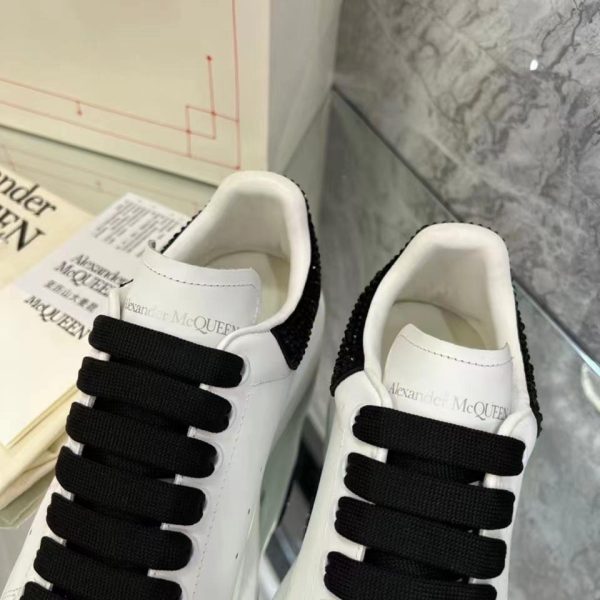 Alexander Mqueen Low-Top Air Platform Leather Sneakers - Image 4