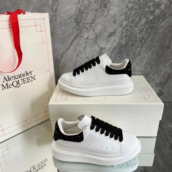 Alexander Mqueen Low-Top Air Platform Leather Sneakers - Image 5