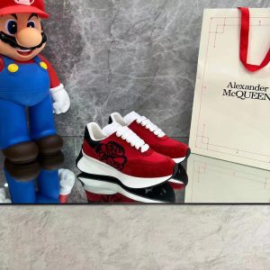 Alexander Mqueen Sprint Runner Lace-Up Sneaker