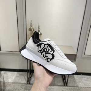 Alexander Mqueen Sprint Runner Lace-Up Sneaker