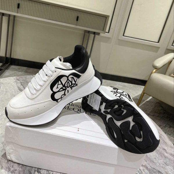 Alexander Mqueen Sprint Runner Lace-Up Sneaker - Image 3