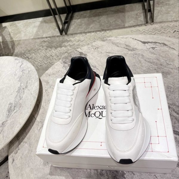 Alexander Mqueen Sprint Runner Lace-Up Sneaker - Image 6