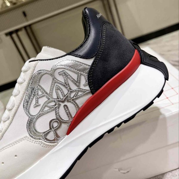 Alexander Mqueen Sprint Runner Lace-Up Sneaker - Image 7