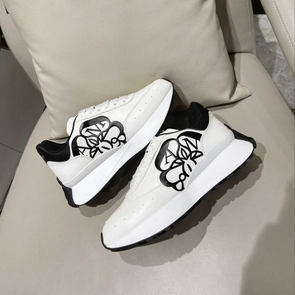 Alexander Mqueen Sprint Runner Lace-Up Sneaker - Image 8