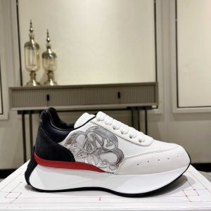 Alexander Mqueen Sprint Runner Lace-Up Sneaker