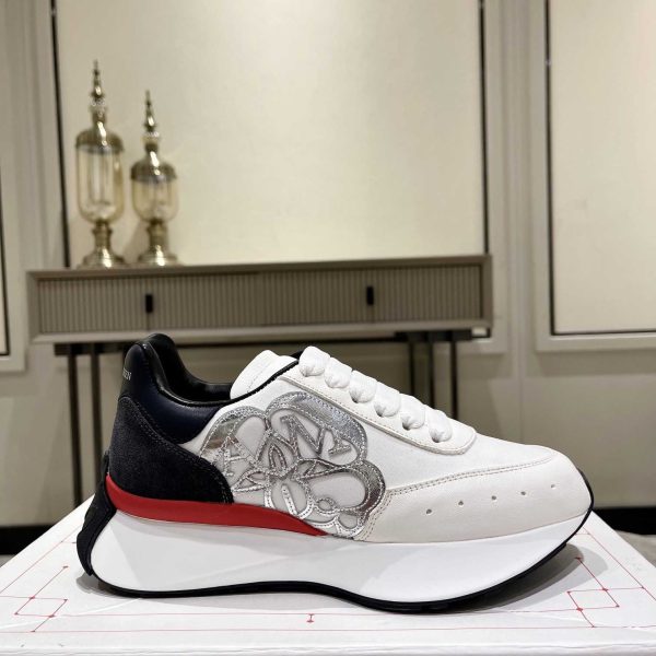 Alexander Mqueen Sprint Runner Lace-Up Sneaker