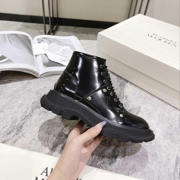 Alexander Mqueen Tread Slick Boot In Black - Image 6