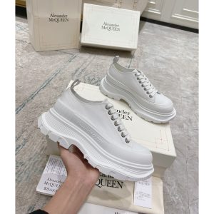 Alexander Mqueen Tread Slick Platform Low Sneakers