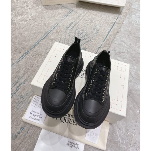 Alexander Mqueen Tread Slick Platform Low Sneakers - Image 5