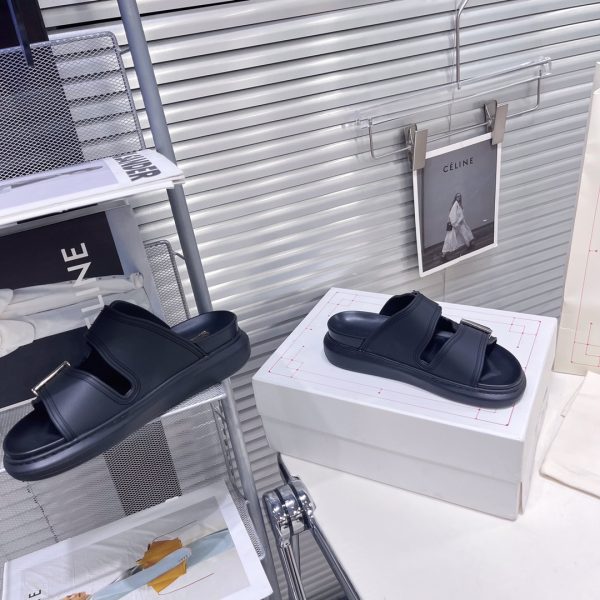 Alexander Mqueen Women's Hybrid Slide In Black/Silver - Image 6