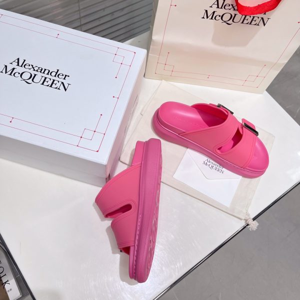 Alexander Mqueen Women's Hybrid Slide In Coral - Image 3