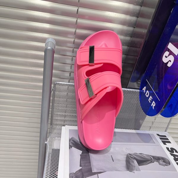 Alexander Mqueen Women's Hybrid Slide In Coral - Image 7