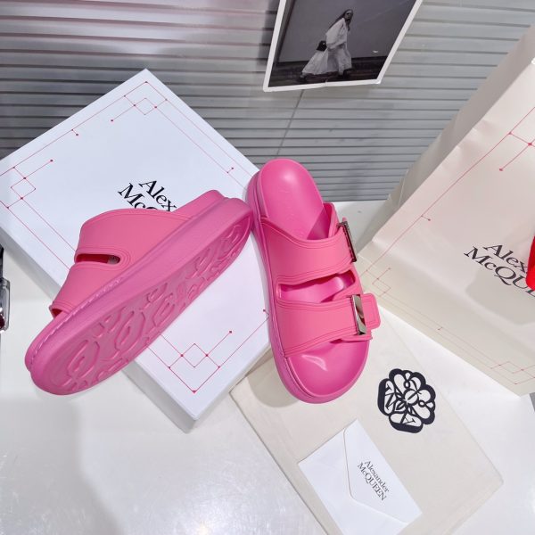 Alexander Mqueen Women's Hybrid Slide In Coral - Image 8