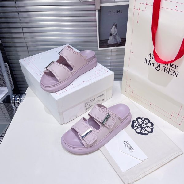 Alexander Mqueen Women's Hybrid Slide In Lilac - Image 4