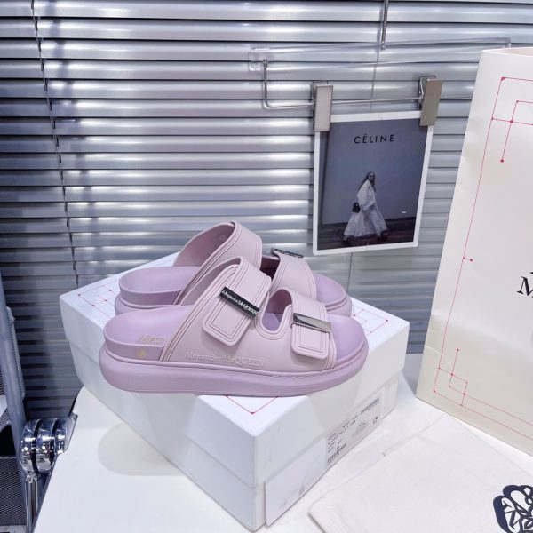 Alexander Mqueen Women's Hybrid Slide In Lilac - Image 6