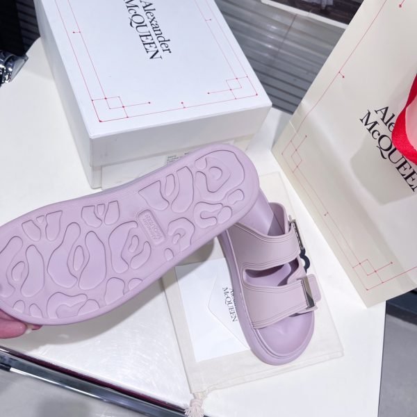 Alexander Mqueen Women's Hybrid Slide In Lilac - Image 7