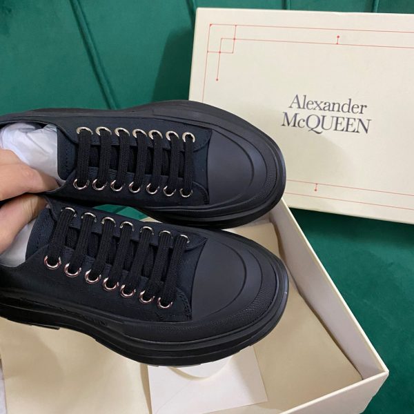 Alexander Mqueen Women's Tread Slick Lace Up In Black - Image 5