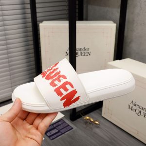Alexander Mqueen Logo Slipper