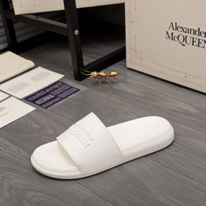 Alexander Mqueen Logo Slipper