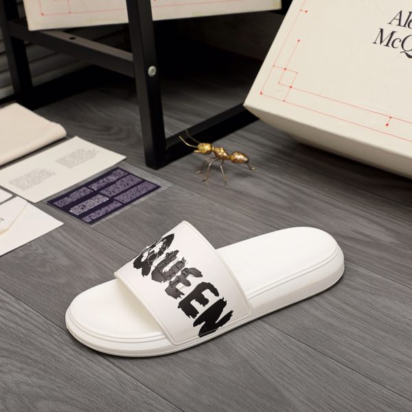 Alexander Mqueen Logo Slipper - Image 2