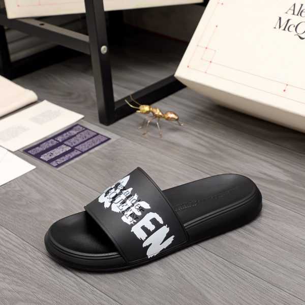 Alexander Mqueen Logo Slipper - Image 2