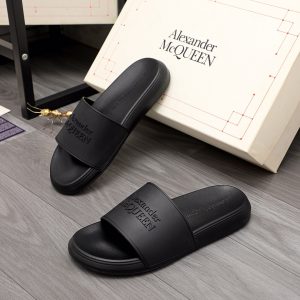 Alexander Mqueen Logo Slipper