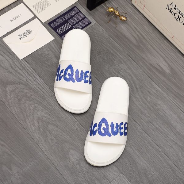 Alexander Mqueen Logo Slipper - Image 3